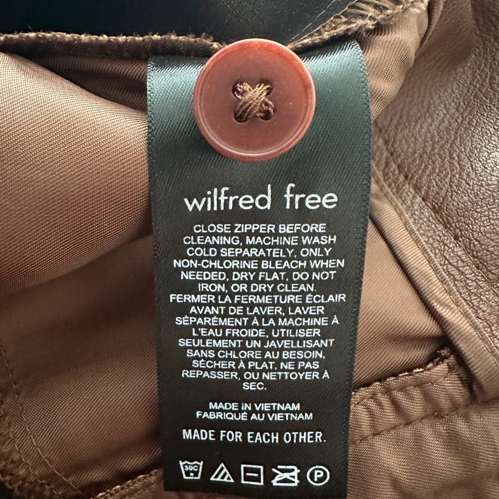 Aritzia Wilfred free Brown Ascendant Pant - Picture 6 of 6
